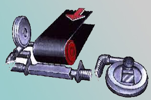 Air knife for belt conveyors